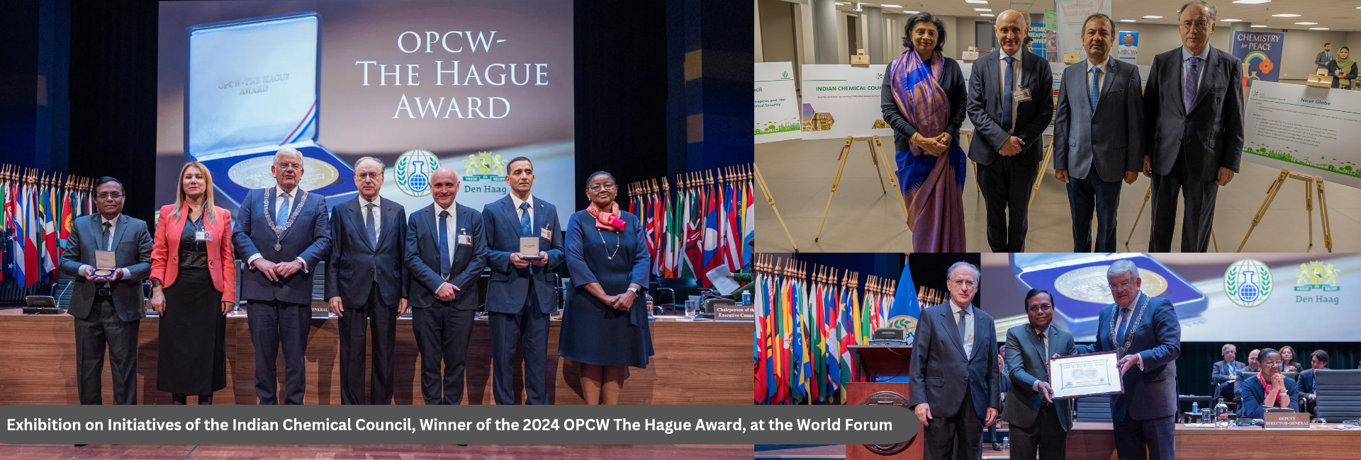 OPCW-The Hague Award-2024 ceremony at the Hague,the Netherlands on 25-11-2024