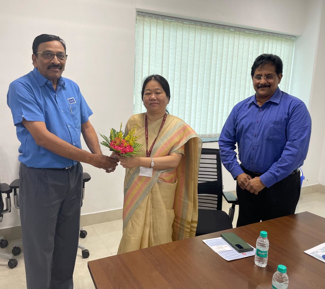 26. 26Joint Secretary visited a chemical facility in Hyderabad (02-09-2024)